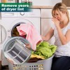 Sealegend 2 Pack Dryer Vent Cleaner Kit Vacuum Hose Attachment,
