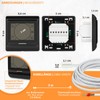 E91 Digital Thermostat Room Controller with Touch Display and EXT