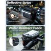 Danuosie Bike Handlebar Bag, Insulated Cooler Front Frame Bag with