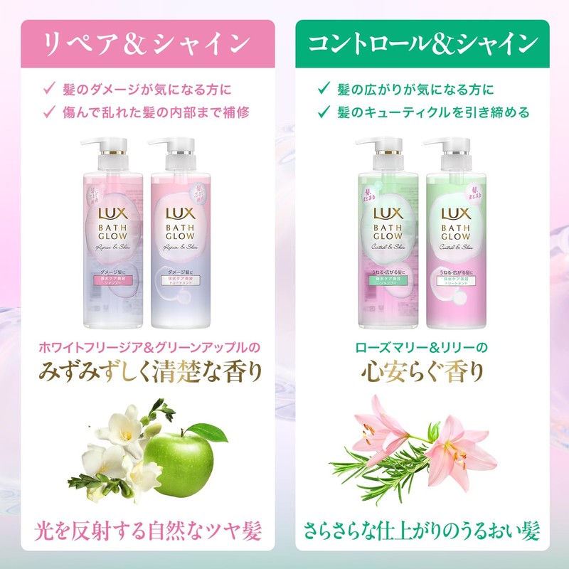 LUX Bath Grow Control & Shine Shampoo Conditioner (Treatment) Sachet