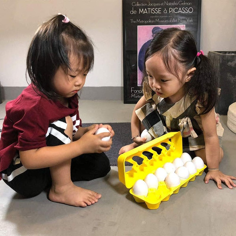 JUNBESTN Easter Matching Eggs Connect Eggs Parlour Games Toys Gifts