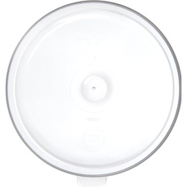 Carlisle 031130 Polypropylene Replacement Snap-On Lid, 0.38" Height x 5.13" Diameter, See Thru, For 1.2-qt. Crocks (Case of 12)