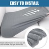 Smiry Waterproof Couch Cushion Covers, Stretch Jacquard Thick Sofa Cushion