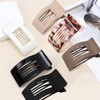 GeorgeX 8PCS Horquillas planas Para Cabello, Pasadores Mujer, Cómodas Pinzas
