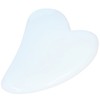 Scraping Plate Scraper Massager HeartShaped Board for Face Shoulder Leg