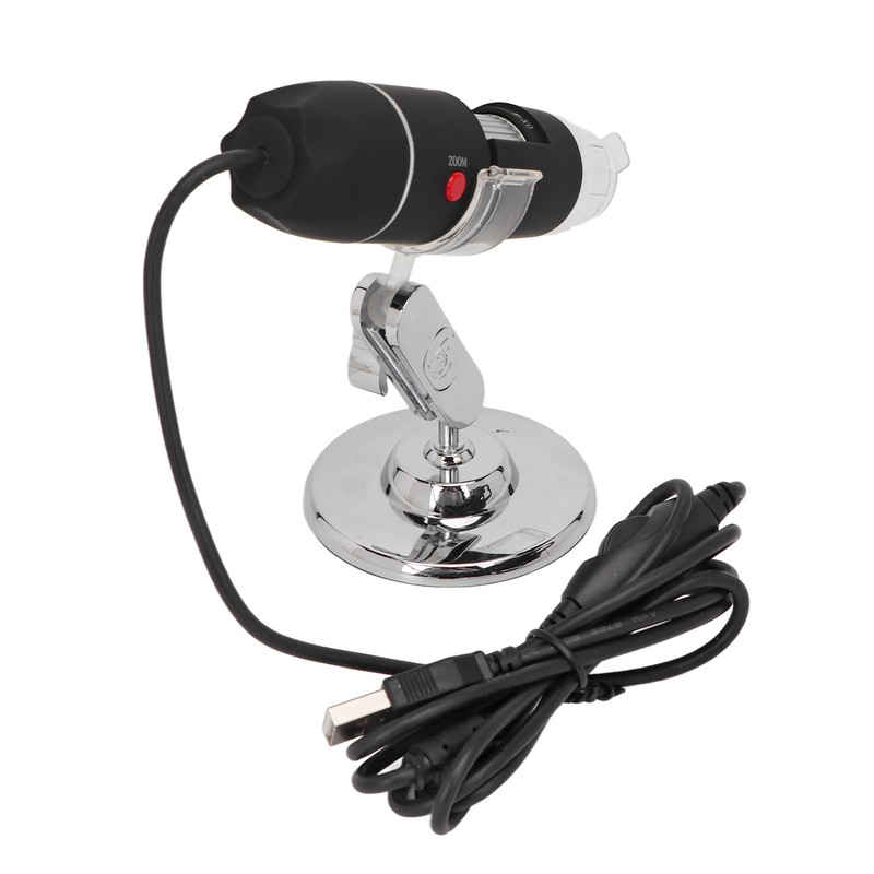 USB Digital Microscope 3 in 1 1600X 8 LEDs Adjustable