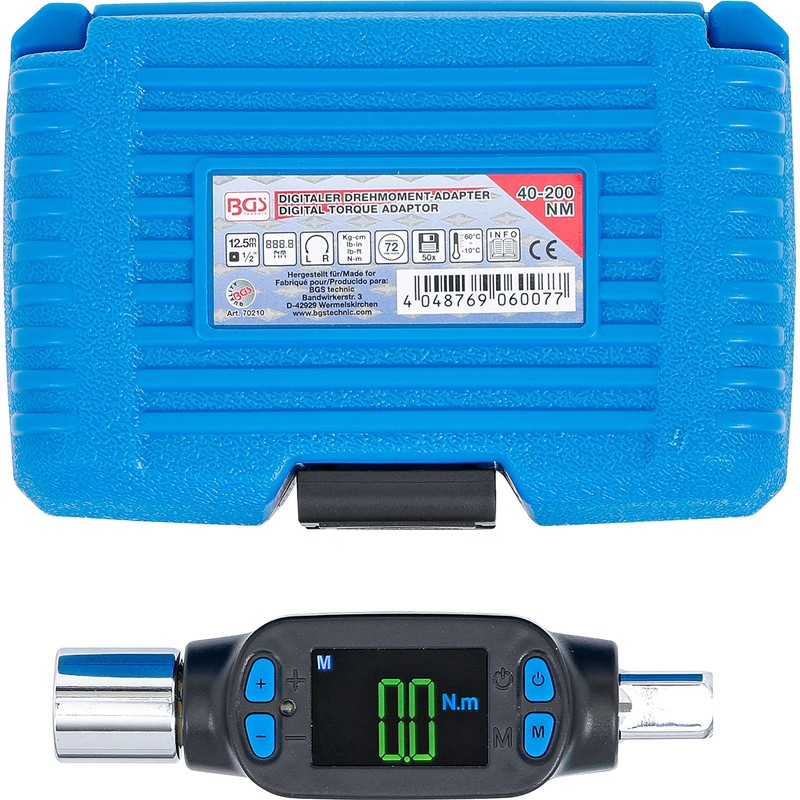 BGS 70210 | Digital Torque Adapter | 12.5 mm (1/2