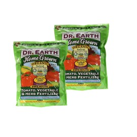 Dr. Earth Organic 5 Tomato, Vegetable & Herb Fertilizer Poly Bag ((2 Pack) 4 lb)
