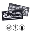 Funny Sew-On "Ich bin vielseitig Disinterestsiert" Iron-On Biker Patch/Iron-On Transfers