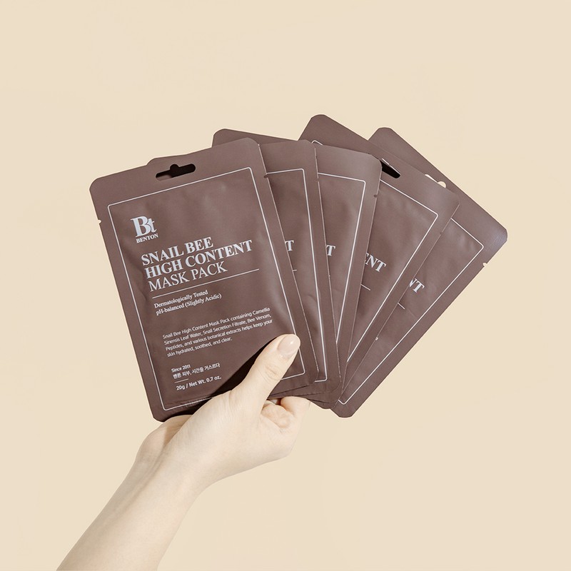 benton [Benton] Snailbee high content mask pack 20g 1 box
