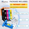 SavFinto 923 Ink Cartridges Combo Pack (Without Chip) Compatible for