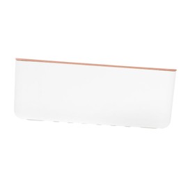 SHOWERORO 1Pc Cable Storage Case for Organizing Charging Wires Small Round Hole Design for Office and Home Use Keeps Cords Tidy and Protected