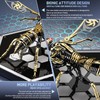 EUSP.LONGPIN 3D Puzzles for Adults, Bumblebee Metal Assembly Jigsaw Game