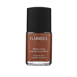 Gabriel Cosmetics Liquid Foundation, Organic Formula- 1 fl oz. (Walnut, 1.0)