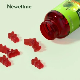 Apple Cider Vinegar Gummies Formulated to Support Normal Energy Levels & Gut Health - Supports Digestion, Detox & Cleansing - ACV Gummies W/VIT B12