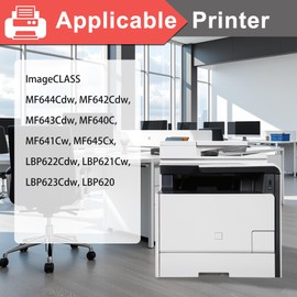 054 Toner Cartridge - 1Magenta CRG 054 Replacement for Canon 054 CRG054 Toner Cartridge for Color imageCLASS MF644Cdw MF642Cdw MF643Cdw MF640C MF641Cw MF645Cx Printer