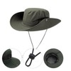 BMYUK Men's and Women's Sun Hat Breathable Waterproof Windproof Adjustable