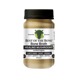 Best of the Bone Bone Broth Healing Mushrooms Lion's Mane Reishi Shiitake 390g