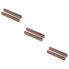 Angoily Drawer Pulls, 6 PCS Solid Wood Handle Vintage Cabinet Knobs Closet Dresser Wood Drawer Handle Drawer Knobs Wooden Cabinet Wood Drawer Pulls Furniture Pulls Wood Furniture Pulls