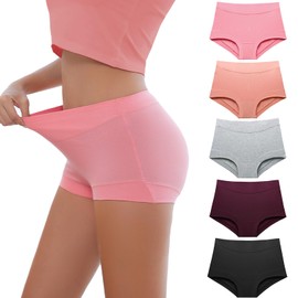 Migbean Boy Shorts Underwear for Women - Boxers for Women,womens Cotton Underwear,Boyshorts for Women,Cotton Boyshorts