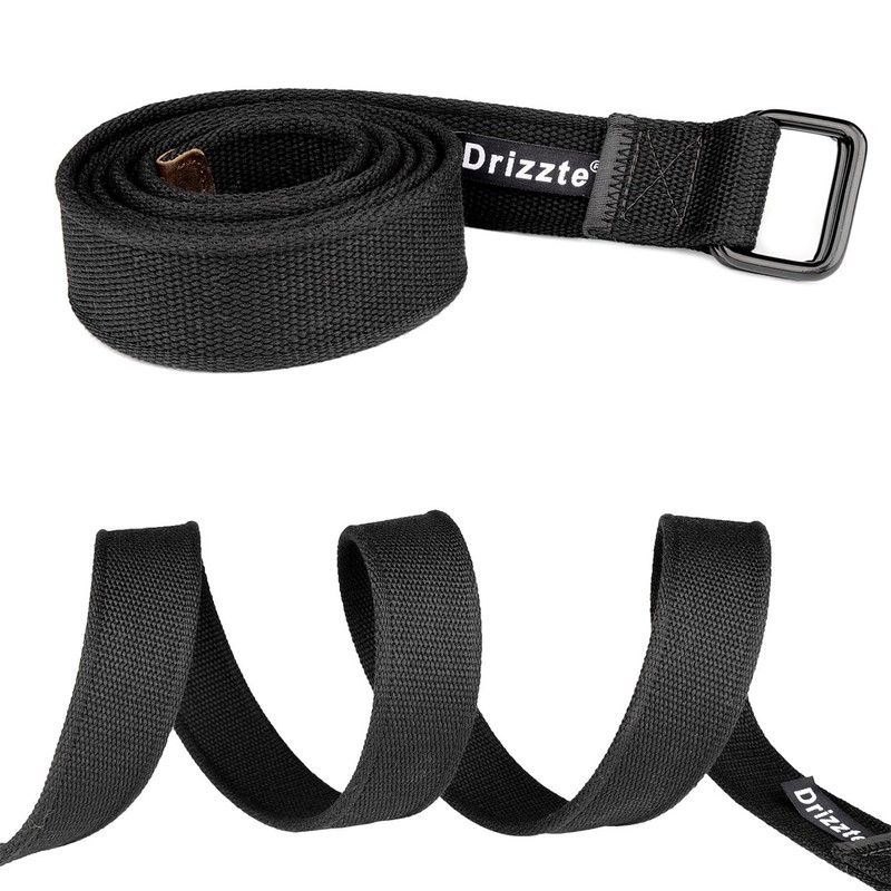 Drizzte Men's Belt Plus Size 100-190 cm Comfortable Fabric Belt