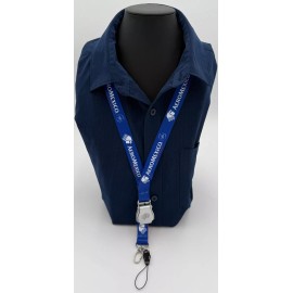 AeroMexico Airlines Aviation Lanyard, Seat Belt Buckle Lanyard, Double Sided