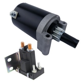 For Kohler Starter & Solenoid Relay for Kohler Engine STX38 12.5HP 1989-1996 25-098-03