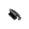 2Pcs Black Drawer Push to Open Catches with Fixing Screws,