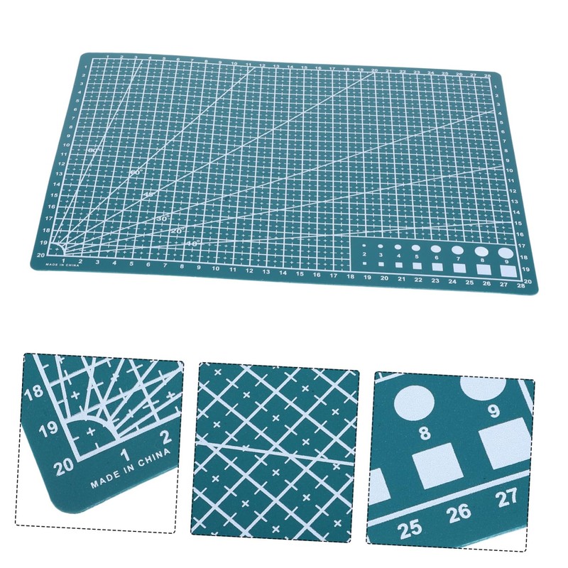 Operitacx Double-Sided Cutting Pad A4 Craft Board Fabric Cutting Table