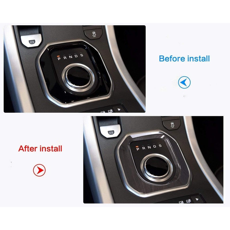 ABS Center Console Matte Gear Shift Panel Cover Trim For