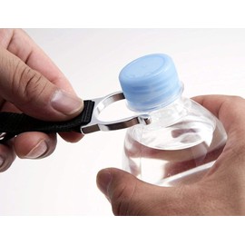 Audiofan Plastic Bottle Holder with Carabiner Set of 5 [Blue]