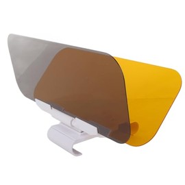 Sun Visor,2 in 1 Car Transparent Anti-glare Glass Car Sun Visor Extender for Day Night Driving Yellow Black for Day and Night Car Sun Visor Sun Visor for Car Sun Visor Protects