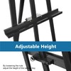 Somime A - Frame Wooden Display Easel - Adjustable Lyre