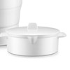 Small Electric Hot Pot Multifunctional Compact Folding Rapid Noodles Cooker