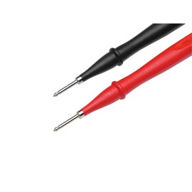 Fluke TP2 2 Piece Slim-Reach Test Probe Set with Stainless Steel Tip, 1000V Voltage, 10A Current, 2mm Tip Diameter