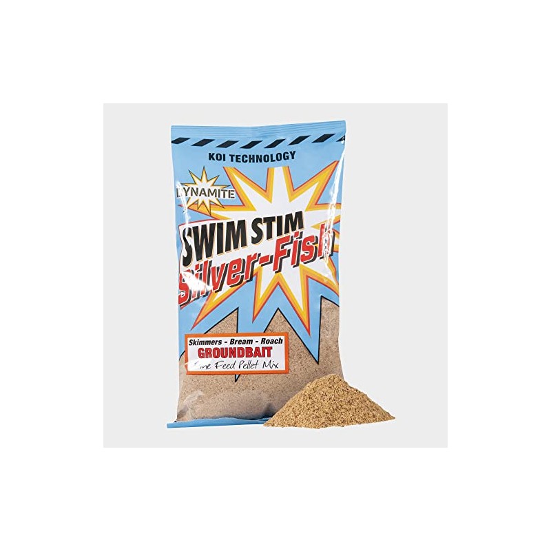 Dynamite Baits SWIMSTIM SILVERFISH NATURAL GROUNDBAIT