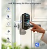 Veise VE019 Fingerprint Smart Lever Lock - APP Control, Keypad