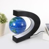 4in C shape Magnetic Levitation Floating Globe Luminous Rotation Globe