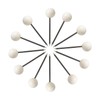 300 Pcs Round Head Tacks, 1/8 Inch Map Push Pins,