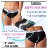 Bambody period Hipster Underwear 3 Pack Brand New Size 5