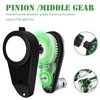 2Pcs 12V Powered Wheels Motor Upgrade Gearbox Electric Motor 12V