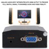 VGaAudio to HDMI 1080P Portable Audio Converter Convertor Adaptor Equipment
