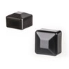 Fence Post Cap 18 x 18 mm 1 Piece Black