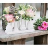 Jinfa Handmade, Small, Ceramic, Decorative Flower Vases, Set of 7