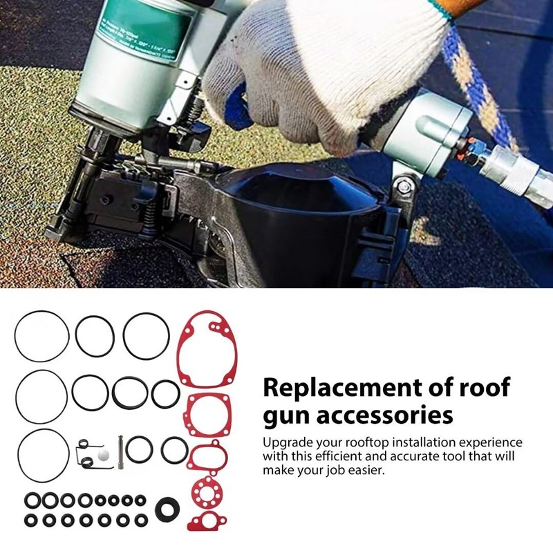 JRSHOME NV45AB2, NV45AB Coil Roofing Nailer Rebuild Kit for Hitachi