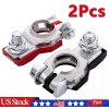 Unbranded US Car Battery Terminal Clamp Connectors Positive Negative Release