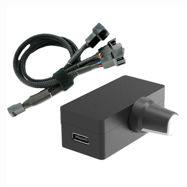 OVNSHVN PWM Speed Controller 4Pin PWM Fan Control PWM Controller