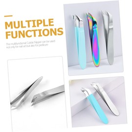 Baluue Professional Stainless Steel Cuticle Clipper Precision Nail Cuticle Trimmer for Easy Grooming for Home Use and Nail Art Enthusiasts