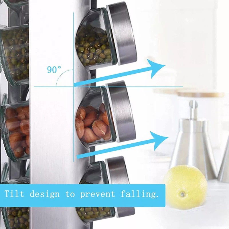 Andro Organizador Especiero Giratorio 16 Tarros