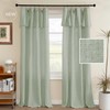 H.VERSAILTEX Linen Curtains with Valance 108 Inch Length for Living